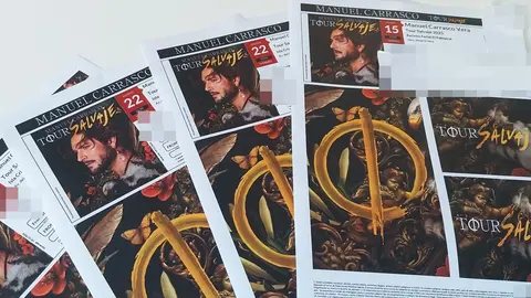 Entradas para el concierto de M. Carrasco del pr&oacute;ximo a&ntilde;o