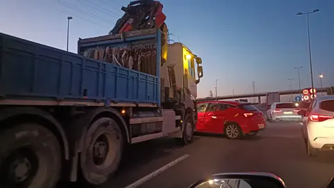 Accidente en la H-30
