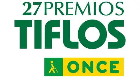 Logo 27 edici&oacute;n Premios Tiflos de Periodismo del Grupo Social ONCE