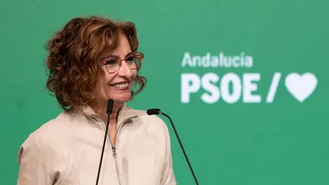 Montero en su primera rueda de prensa