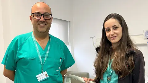 Rub&eacute;n L&oacute;pez y Paula Rodr&iacute;guez