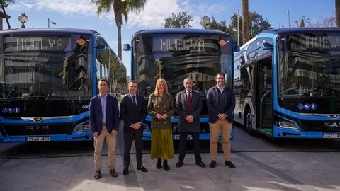 Nuevos autobuses el&eacute;ctricos de Emtusa | Ayuntamiento de Huelva