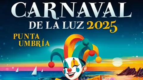 Cartel Carnaval de la Luz Punta Umbr&iacute;a 2025