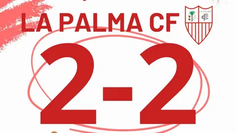 Fuente: Twitter de La Palma CF
