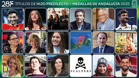 Premiados Hijo Predilecto y Medalla de Andaluc&iacute;a 2025 | Junta de Andaluc&iacute;a