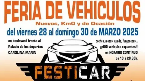 Cartel FESTICAR Huelva