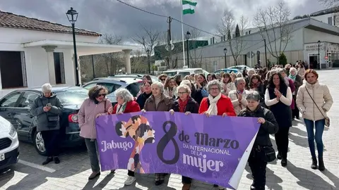 Jabugo celebra el 8M. Fuente: Ayuntamiento de Jabugo