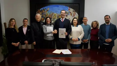 El Ayuntamiento de Trigueros firma con la Universidad de Huelva un importante convenio