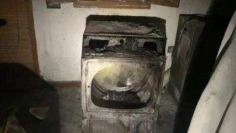 Incendio Mazag&oacute;n. Fuente: Sab Bomberos Huelva Provincia