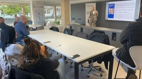 Evento networking Oficina Acelera Pyme celebrado en enero