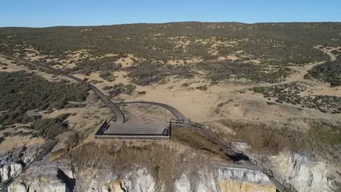 Bajada de la playa Cuesta Maneli