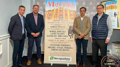 Presentaci&oacute;n del cartel de M&eacute;rida | Toros La Merced