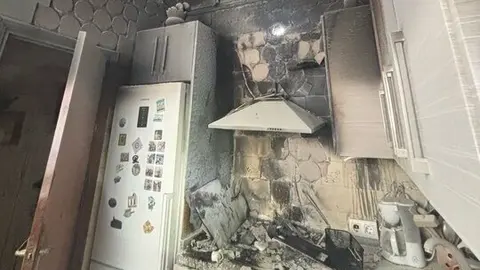 Incendio vivienda en Bollullos Par del Condado