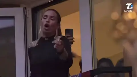 Ana de Caro interpeta La saeta en el Domingo de Ramos de Huelva