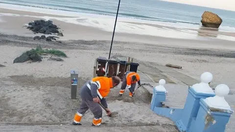 Limpieza en Matalasca&ntilde;as