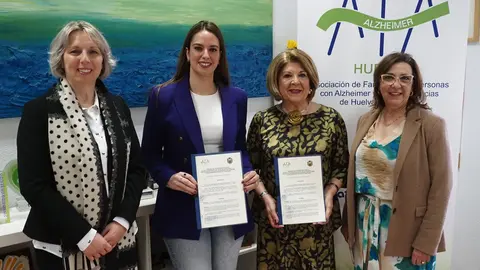 Palos de la Frontera renueva su colaboraci&oacute;n con AFA Huelva