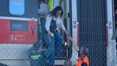 Loles L&oacute;pez fue rescatada en Brenes