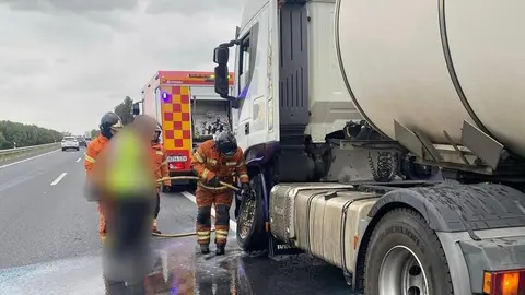Sofocado el incendio en San Juan del Puerto
