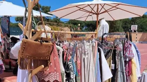 Uno de los puestos participantes del rastrillo Luz y Alegr&iacute;a