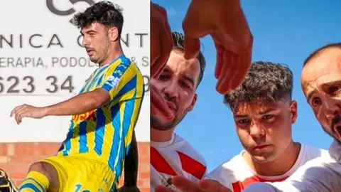 Fuente: Instagram del Isla Cristina FC y del CD Rociana