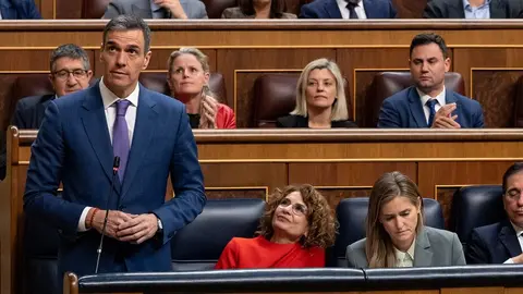 S&aacute;nchez interviene en el Congreso en imagen de archivo
