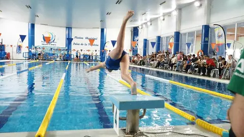 Tercera jornada de los Encuentros de Nataci&oacute;n. Fuente: Diputaci&oacute;n de Huelva