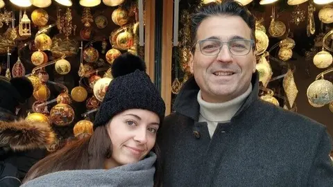 Jos&eacute; Antonio Cabrera y su hija. Fuente: Facebook Jos&eacute; Antonio Cabrera