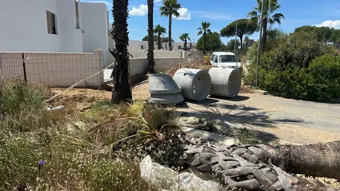 Obras en Villa de Almanzor