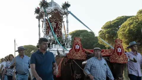 Romer&iacute;a de la Santa Cruz en Punta Umbr&iacute;a. Fuente: Ayto. Punta Umbr&iacute;a