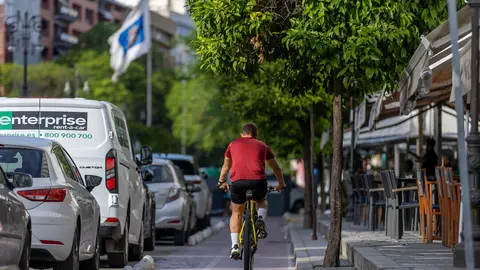 Carril bici en Huelva. Fuente: Ayto. Huelva