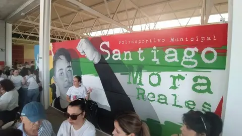 Polideportivo de Lucena del Puerto, Santiago Mora Reales