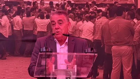 Francisco Bella, alcalde de Almonte. Fuente: Carlos Mart&iacute;nez Brea.