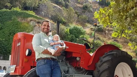 Paco Gallardo y su hijo, Francisco Jos&eacute;. Fuente: Facebook Paco Gallardo