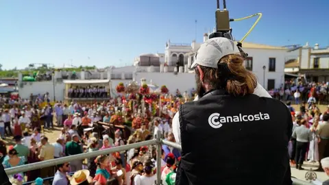 Equipo Azahara Comunicaciones en El Roc&iacute;o