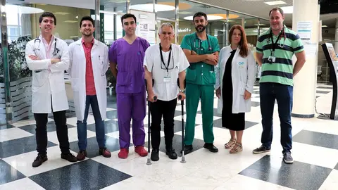 El servicio de Neumolog&iacute;a ha sido galardonado con el Premio de Oro. Fuente: HU Juan Ram&oacute;n Jim&eacute;nez