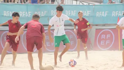 Rodrigo Moreno con la selecci&oacute;n andaluza. Fuente: Ayto. El Campillo