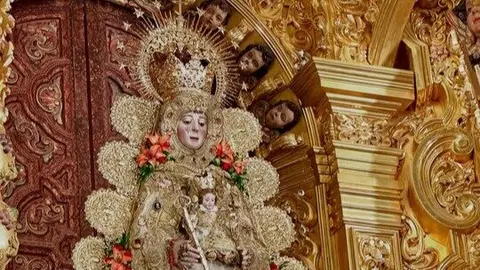 Virgen del Roc&iacute;o. Fuente: Hermandad Matriz de Almonte