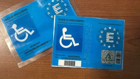 Tarjetas Movilidad Reducida Falsificadas. Fuente: Ayuntamiento de Punta Umbr&iacute;a.