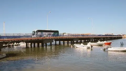 Puente de Isla Cristina. Fuente: Junta de Andaluc&iacute;a