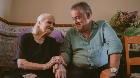 Francisco Bella junto a Dolores Triana. Fuente: Ayto. Almonte