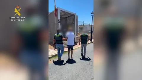 Detenci&oacute;n del estafador, Fuente: Guardia Civil