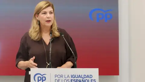 Berta Centeno en una reciente comparecencia ante los medios