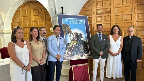 Presentaci&oacute;n del cartel de la Misi&oacute;n Jubilar "Un Camino de Esperanza". Fuente: Ayto. Huelva