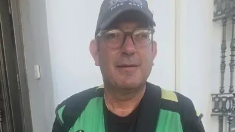 Miguel J Cayuela. Fuente: Facebook El Mar de Isla Cristina