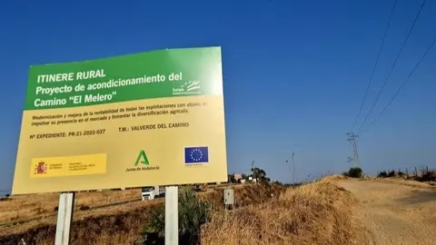 Mejoras en el camino El Melero