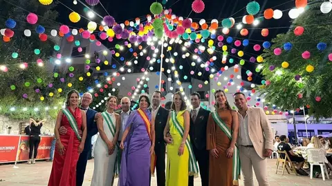 Reina y Damas en la Feria de Aroche. Fuente: Ayto. Aroche