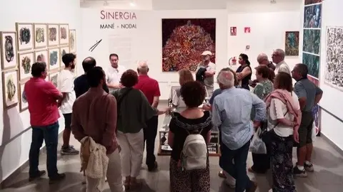 Exposici&oacute;n "Sinergia" en Aracena. Fuente: Mar&iacute;a &Aacute;lvarez