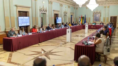 Pleno ordinario de septiembre. Fuente: Ayuntamiento de Huelva