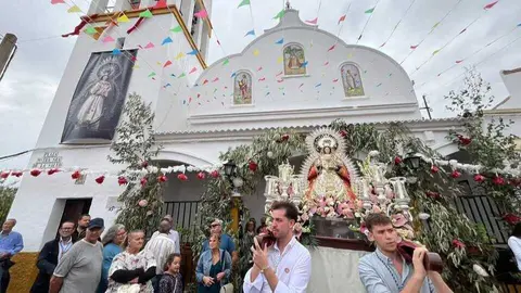 Procesi&oacute;n Virgen de la Salud en Fuente de la Corcha. Fuente: Ayto. Beas