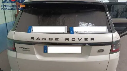 Uno de los coches robados